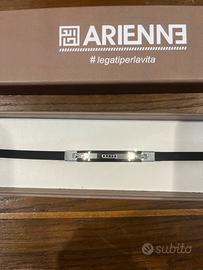 Bracciale acciaio e caucciù-