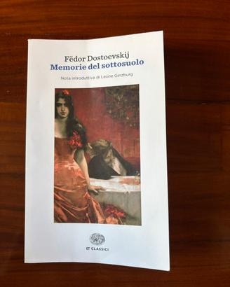 Libro “Le memorie del sottosuolo”