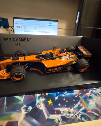 Modellino Auto Minichamps 1/18 Arrows A23 Box F1