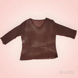 Maglia Made in Italy marrone – taglia 46 