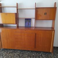 Mobile libreria con letto apribile