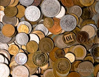 Lotto di 110 monete Mondo