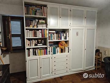 Armadio legno massello