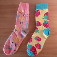 Calzini colorati a fantasia frutta 