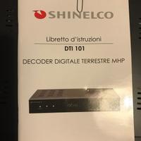 Decoder digitale terrestre MHP Shinelco