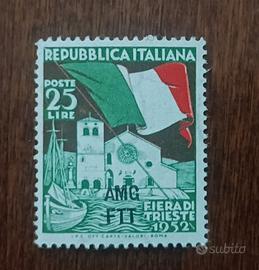 Francobolli Trieste Zona A 1952 Nuovi 