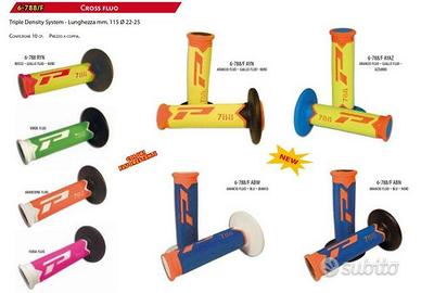 Manopole progrip cross fluo 788
