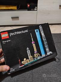 Lego 21039 Shanghai completo di led 