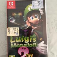 Luigi Mansion 2 hd gioco nintendo switch