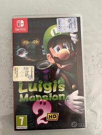 Luigi Mansion 2 hd gioco nintendo switch