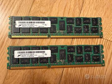 2 RAM 8gb ECC RDIMM 1600 Mhz