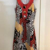 Vestito arancio e marrone Lavand originale