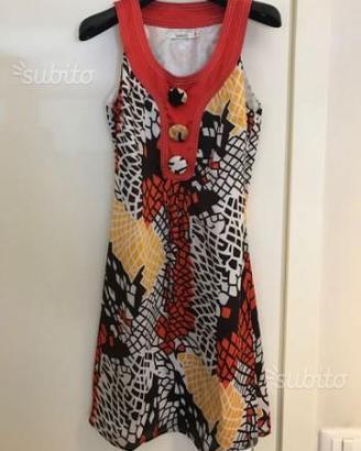 Vestito arancio e marrone Lavand originale