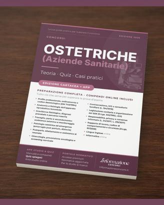 Manuale Concorso Ostetriche Sanità Completa