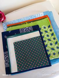 fazzoletti accessori unisex taschino bandana 