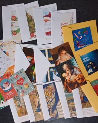 Cartoline e biglietti d'auguri - 20 pezzi -