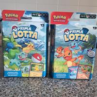 Pokemon 2 mazzi prima lotta. Sigillati