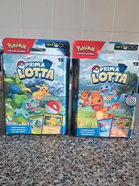 Pokemon 2 mazzi prima lotta. Sigillati