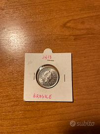 Moneta 500 Reís Brasile 1913