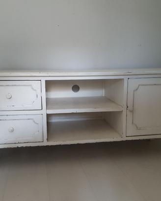 Porta TV in stile Shabby