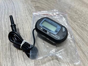 Termometro digitale per acquario LCD con sonda
