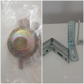 Staffe a "L", ganci per pensili, regolatore  GPL