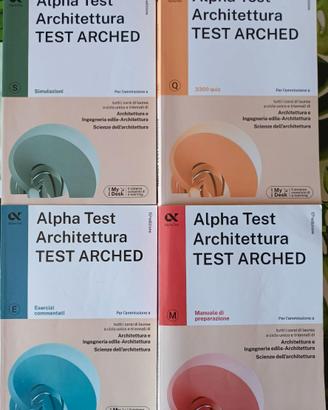 Kit Completo Alpha Test Architettura - TEST ARCHED