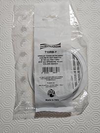 Griglia Bianca Tonda Per Foro Ø97mm