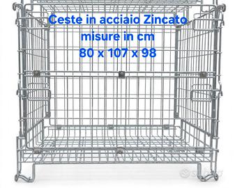 Ceste in acciaio zincato