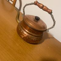 Teiera in rame h 23 cm x 26 cm