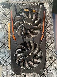 Scheda Video Gigabyte Nvidia GTX 1050 Ti OC 4GB