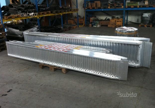 Rampe Senza Bordi 4,00 mt. Portata 100 q.li