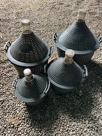 Damigiane per vino o acqua o altro