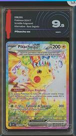 Pokemon Pikachu ex 238/191 illustration rare ITA