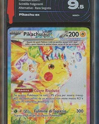 Pokemon Pikachu ex 238/191 illustration rare ITA