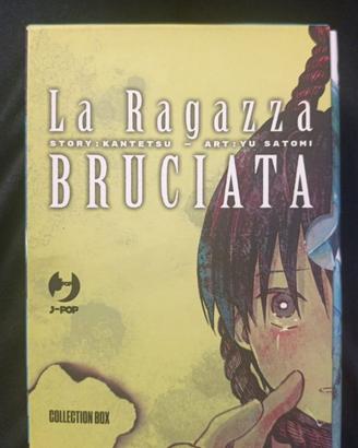 La Ragazza Bruciata Manga 1/4 Serie Cpl Collection