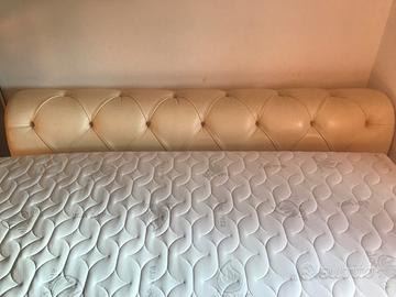 Letto spalliera Baxter con doghe+ materasso