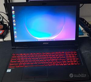 Notebook MSI GL63 i7-16 gb Ram- Hard disk - SSD M2