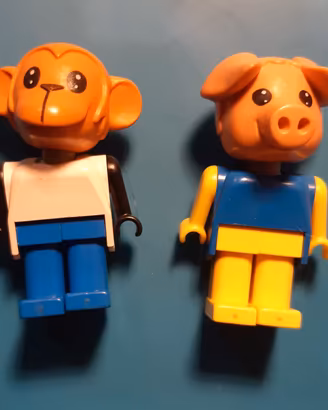 Coppia personaggi LEGO Fabuland