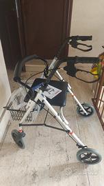 Deambulatore carrello anziani