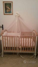 Lettino a cancelli Pali