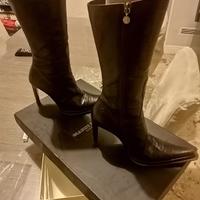 Stivali Gianni Bravo in pelle tg. 38,5