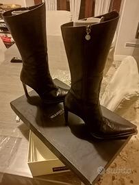 Stivali Gianni Bravo in pelle tg. 38,5