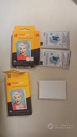 40 pezzi ZINK - Carta fotografica, Formato 2"x3",