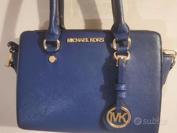 borsa Michael Kors - donna borsetta blu