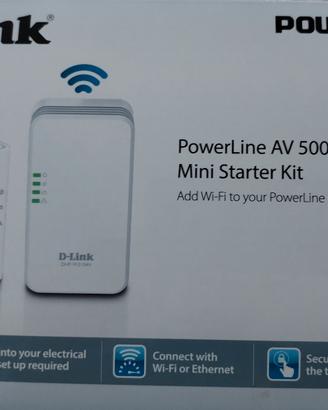 D-Link Powerline AV 500 Wireless Mini Starter Kit