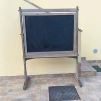 Rara Lavagna Scolastica Vintage in Ardesia -
