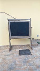 Rara Lavagna Scolastica Vintage in Ardesia -