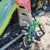 Scivolo da giardino più bici