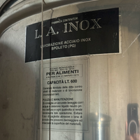 Botti in acciaio inox:  500L, 600L